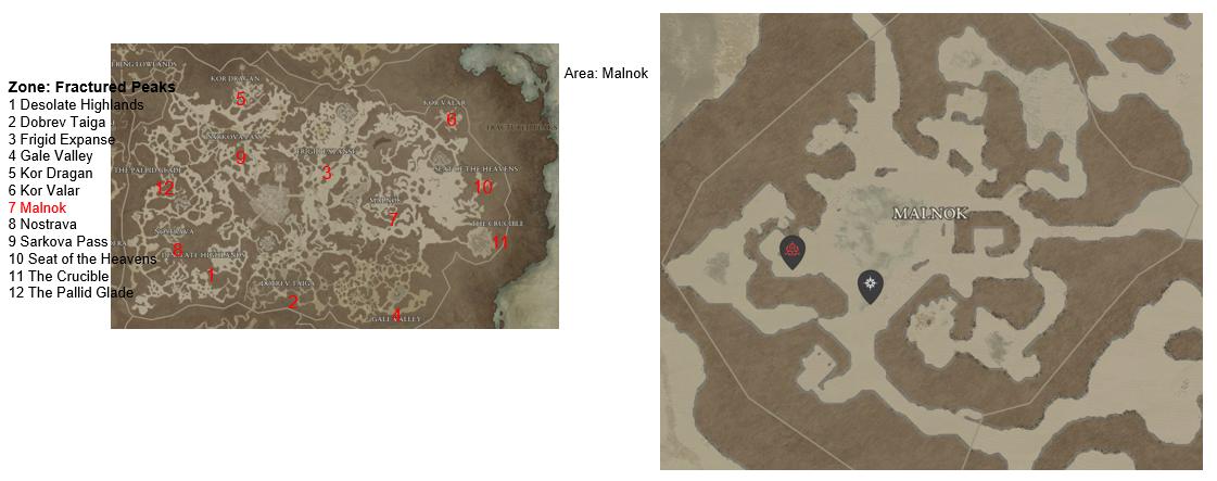 Diablo 4 Malnok Areas Discovered
