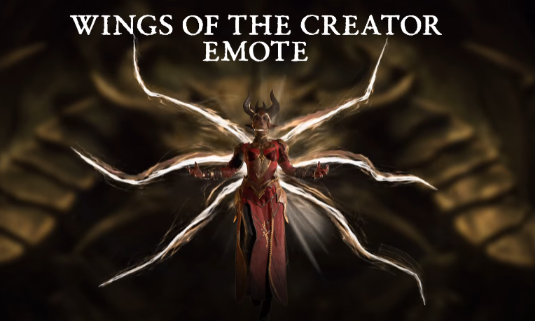 Diablo 4 Wings of The Creator Emote