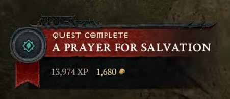 A Prayer for Salvation - Diablo 4
