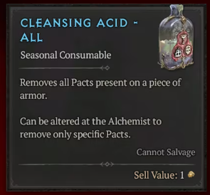 Cleansing Acid - All - Diablo 4