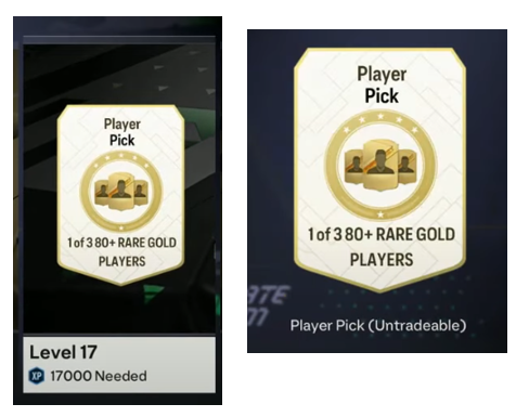 FC 24 Season 1 Level 17 Rewards