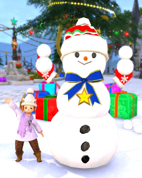 FFXIV Merry Christmas and happy holidays 2022