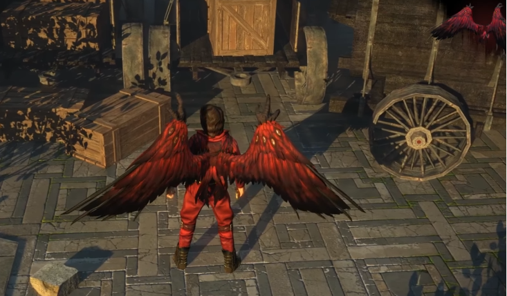 PSA: If you got the faith guard wings from the tiwtch last year you can  combine it with the current next twitch drops wings to get the oriath one :  r/pathofexile