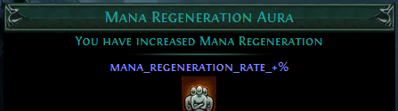 Mana Regeneration Aura