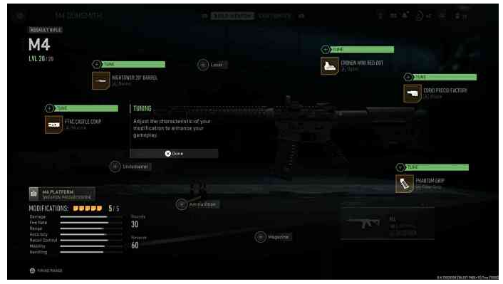 MW3 Weapon Tuning Unlock And Use