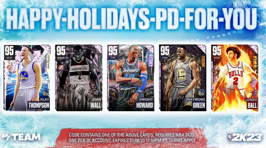 NBA 2K24 Merry Christmas Locker Codes
