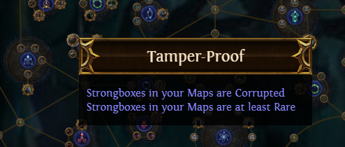 PoE Open Corrupted and Rare Strongboxes