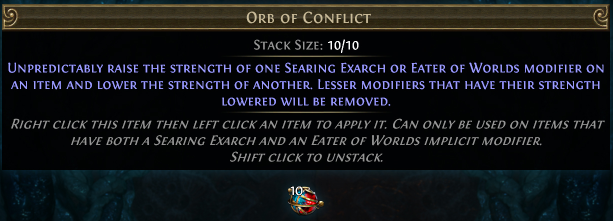 Orb of Conflict PoE