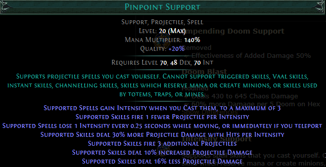 poe projectile