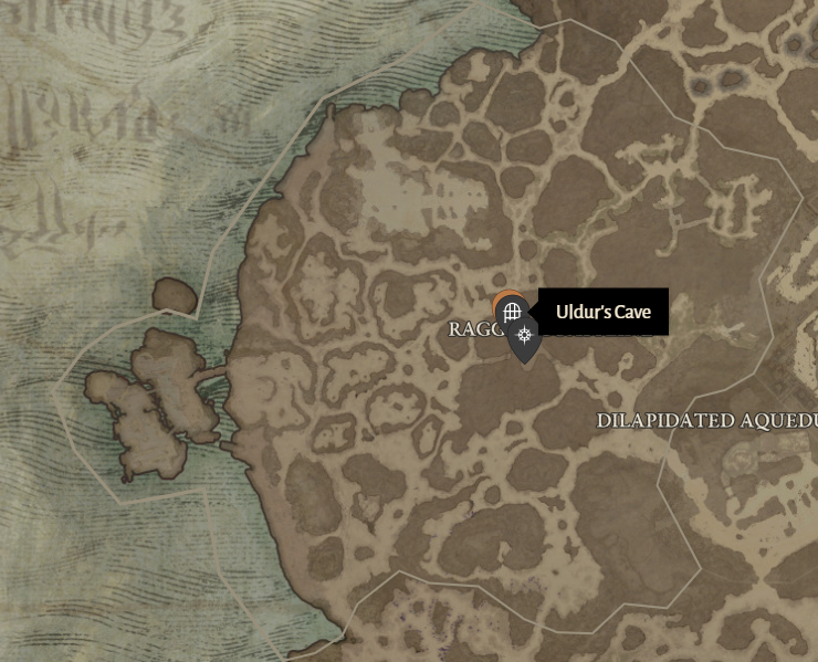 Uldur's Cave Diablo 4 Location