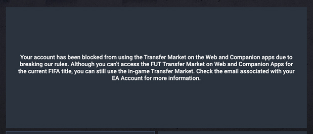 Solved: Transfer Market still not unlocked on Web and Companion