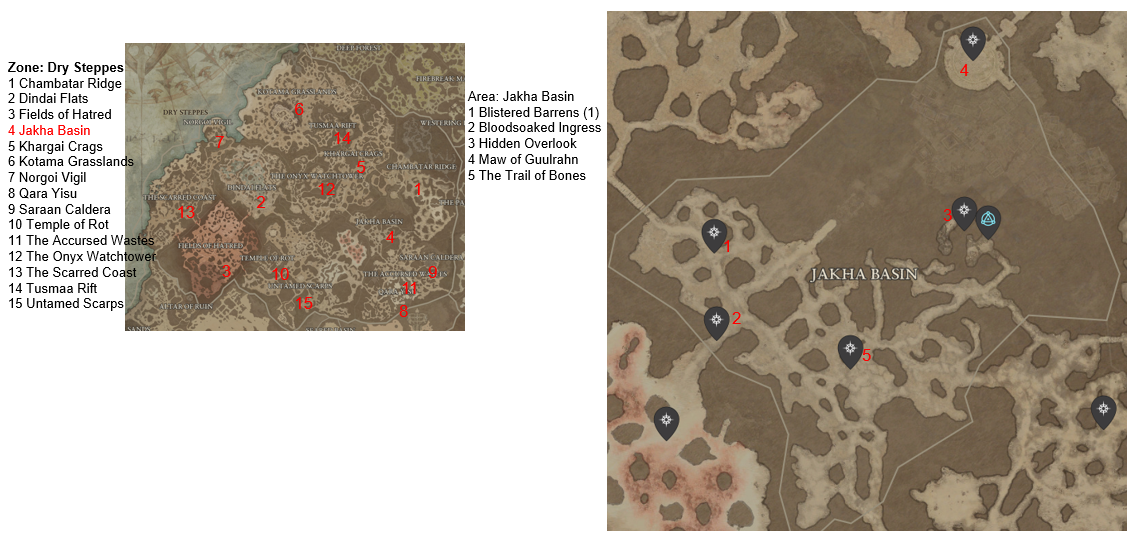 Dry Steppes Areas Discovered - Diablo 4
