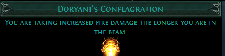 Doryani's Conflagration