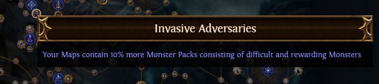 PoE Invasive Adversaries: 10% more difficult and rewarding Monsters