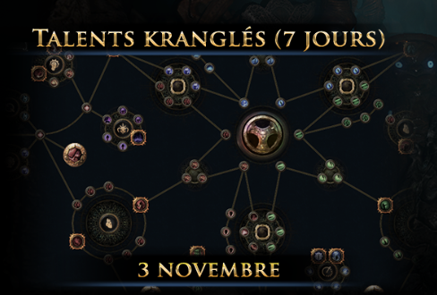 PoE Talents kranglés