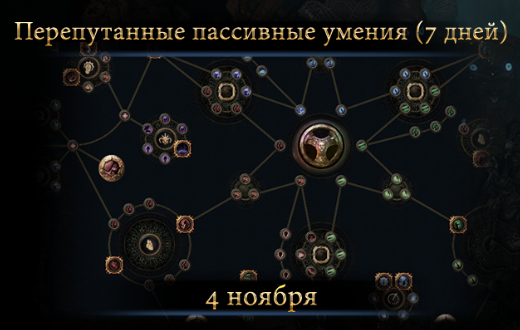PoE Перепутанные пассивные умения