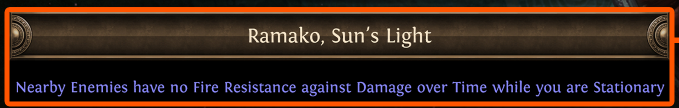 PoE Ramako, Sun's Light