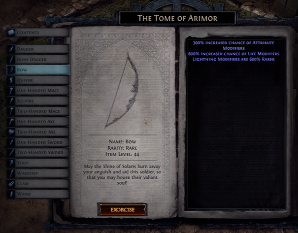 The Tome of Arimor