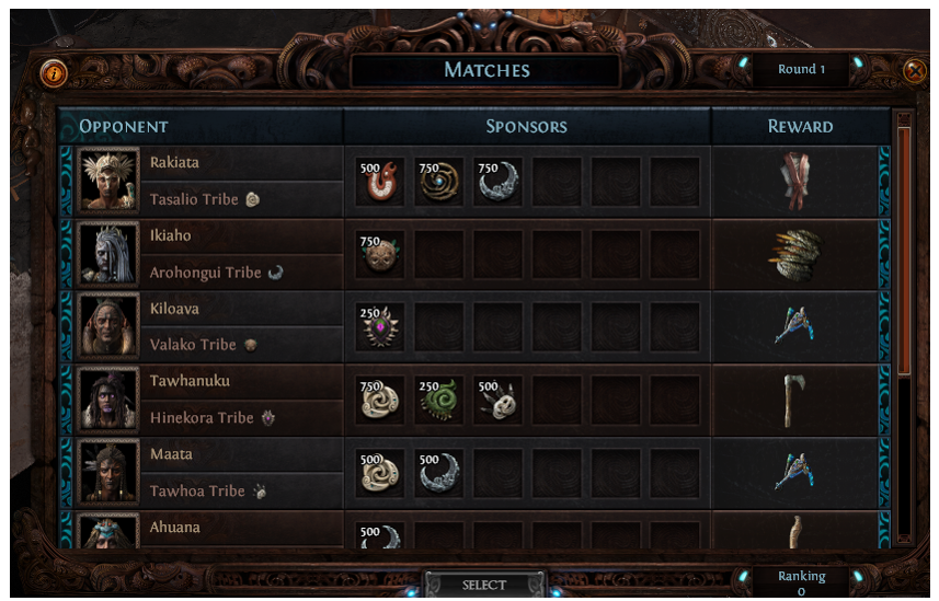 PoE Win A Match In The Trial of The Ancestors